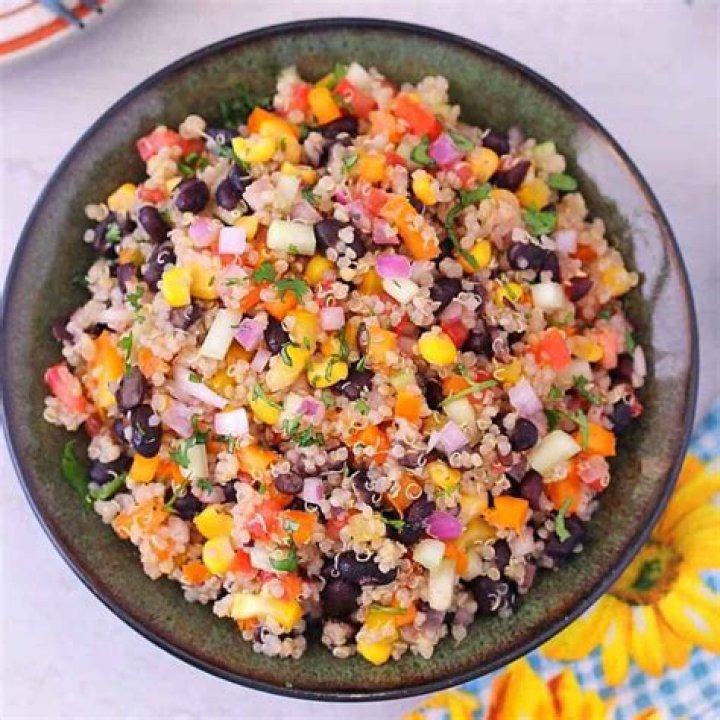 Citrus Black Bean Quinoa Salad